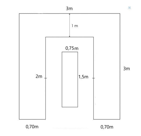 U-Shaped Divider