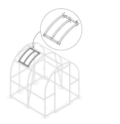 Roof Window avec ouverture automatique - GreenlyHouse